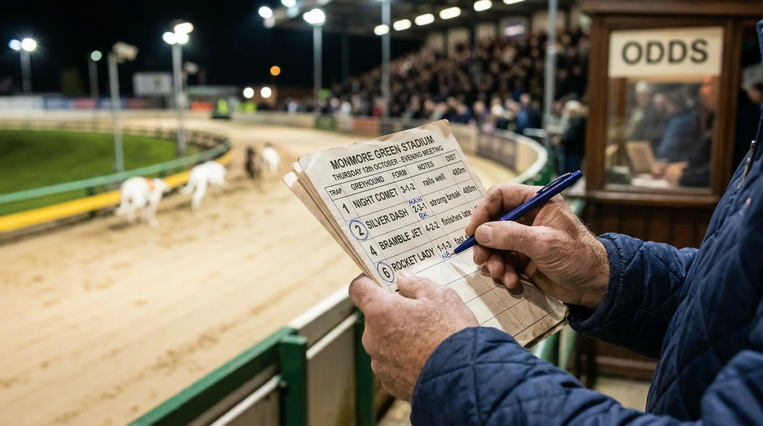 Monmore Green greyhound betting guide covering odds formats, form analysis and staking strategies