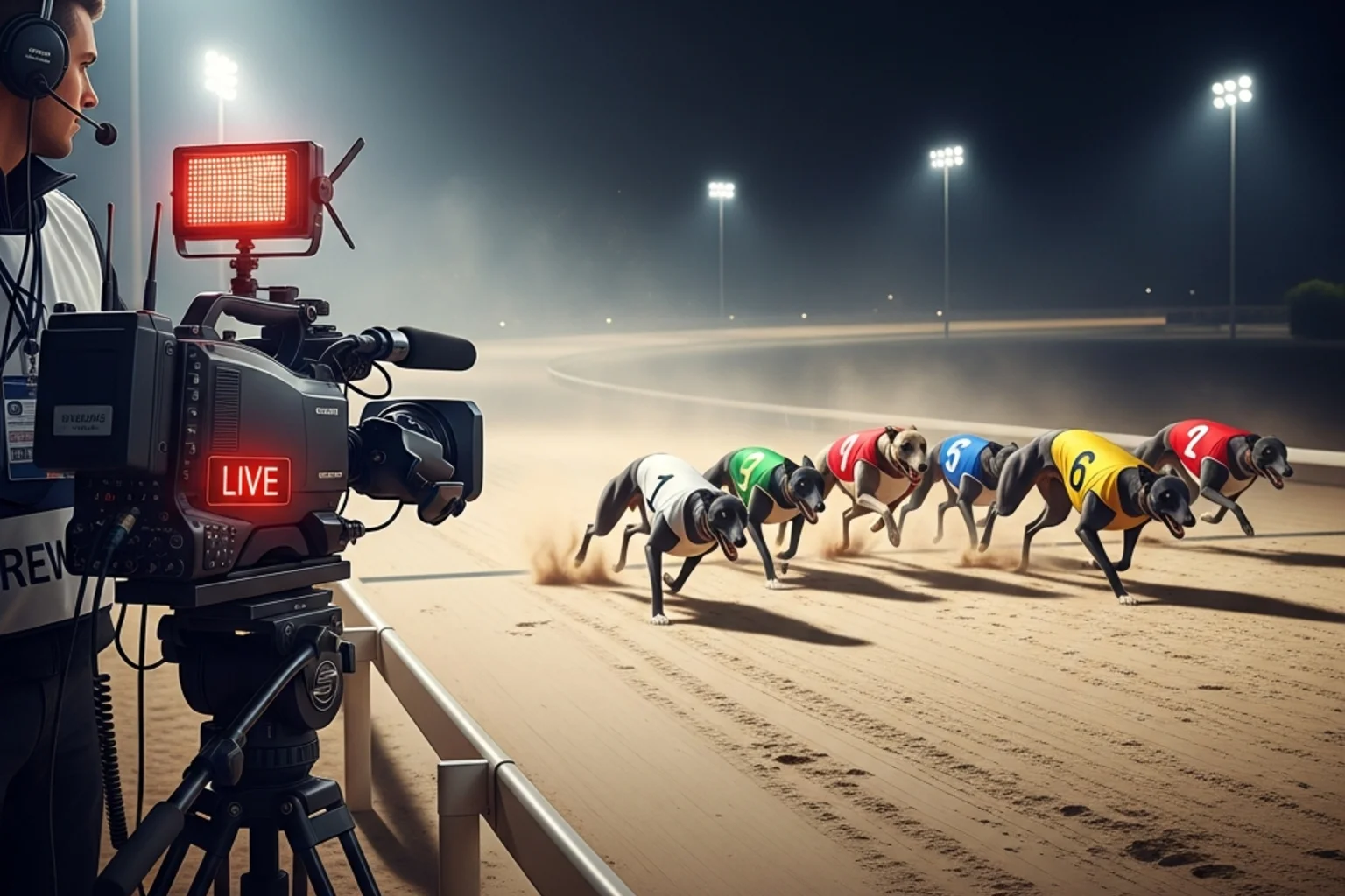 Live greyhound racing at Monmore Green streaming and TV coverage